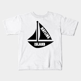 retro hayling island Kids T-Shirt